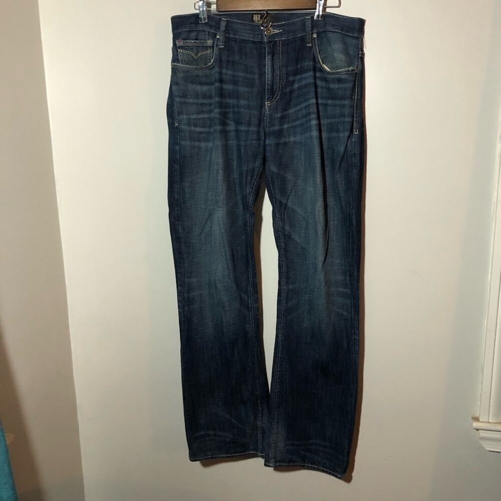 BKE vintage welder mens denim jeans 34L soft broken in